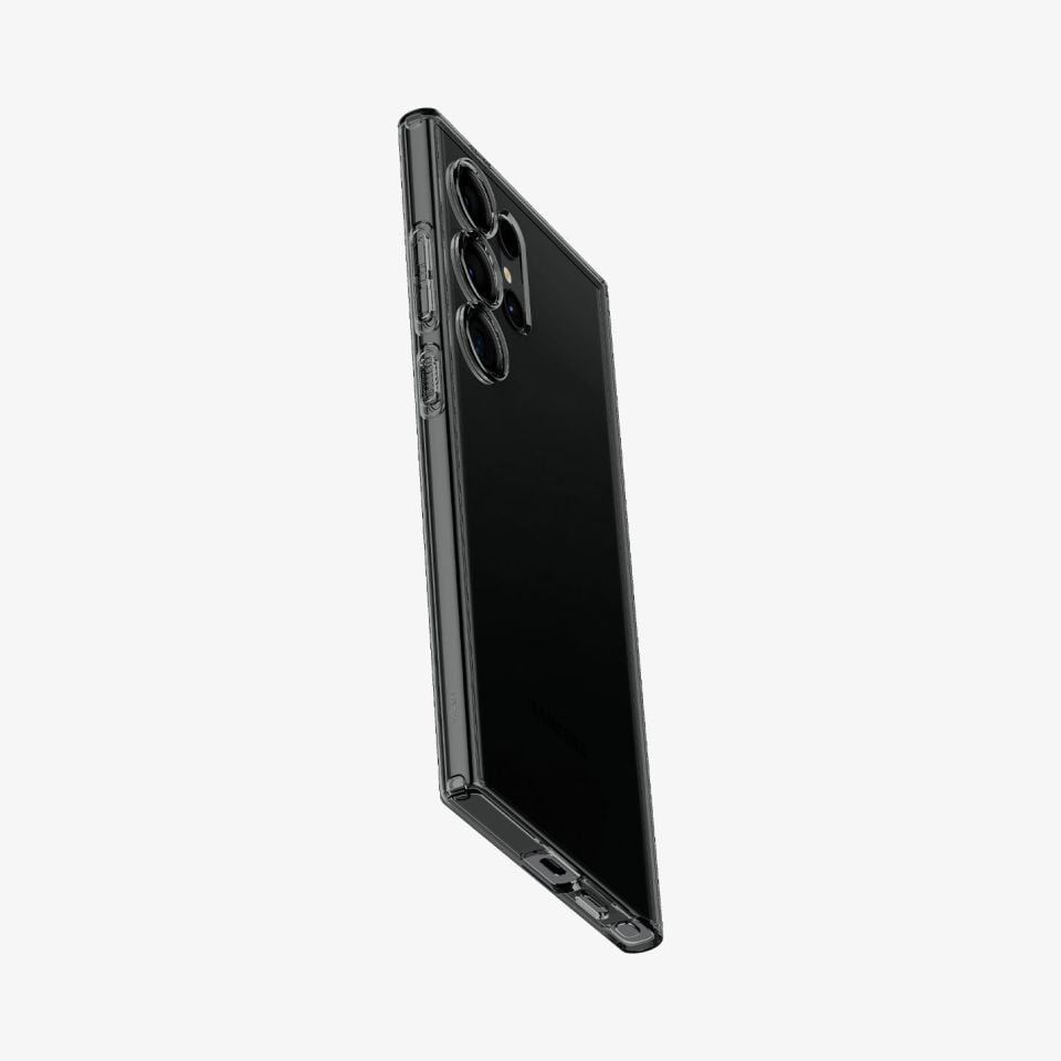 Galaxy S24 Ultra Kılıf, Spigen Liquid Crystal 4 Tarafı Tam Koruma Space Crystal