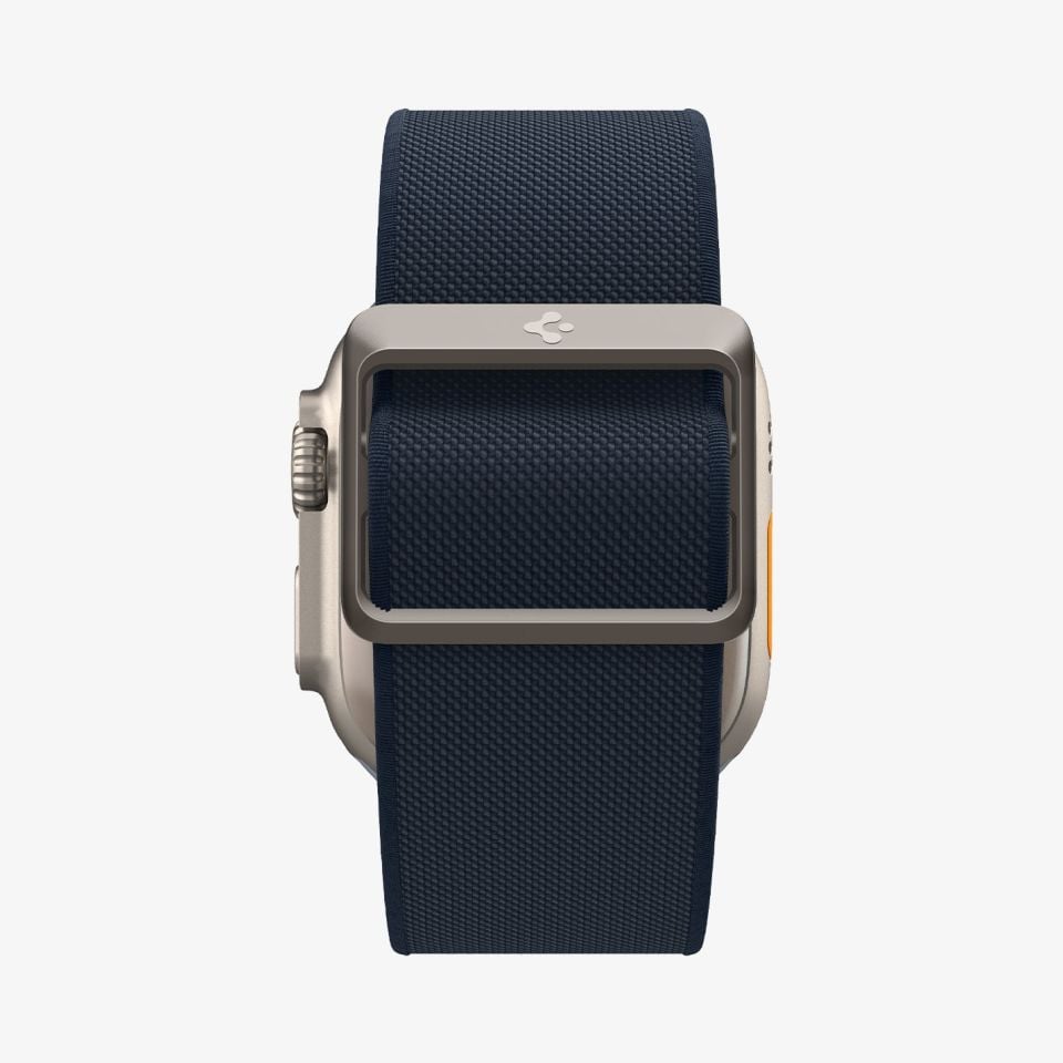Spigen Apple Watch 49mm Ultra 2/1 - 46mm Seri 10 - 45mm Seri 9/8/7 - 44mm Seri SE2/SE/6/5/4 Kordon Kayış Band Lite Fit Ultra Navy