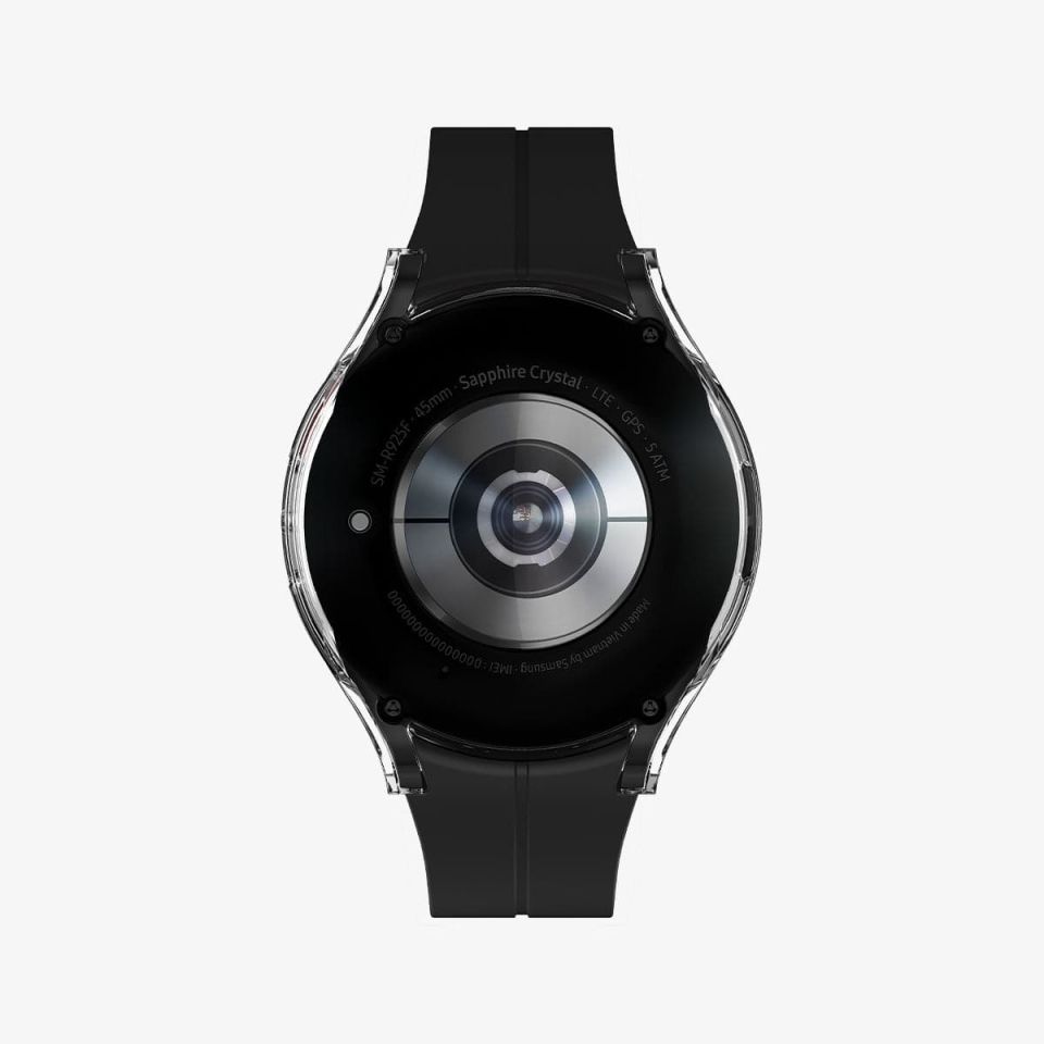 Galaxy Watch 5 Pro (45mm) Kılıf, Spigen Thin Fit Glass Crystal Clear