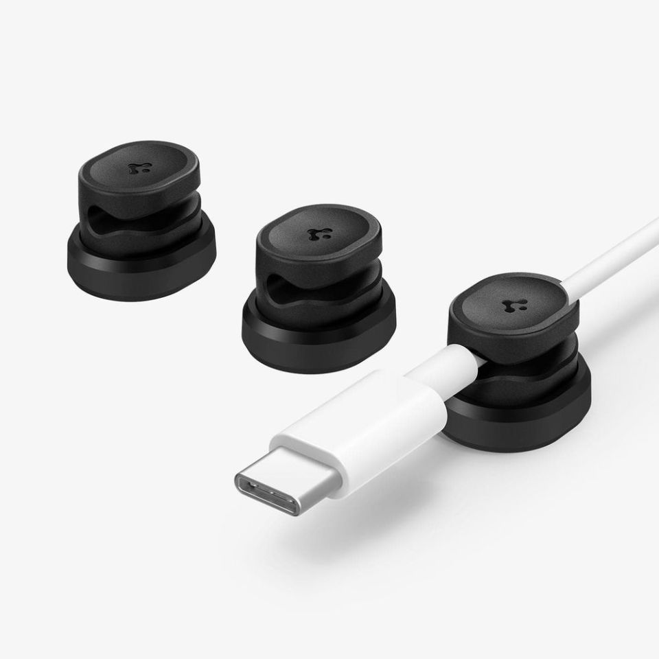 Spigen LD102 Tekli Manyetik Kablo Tutucu (3 Adet)