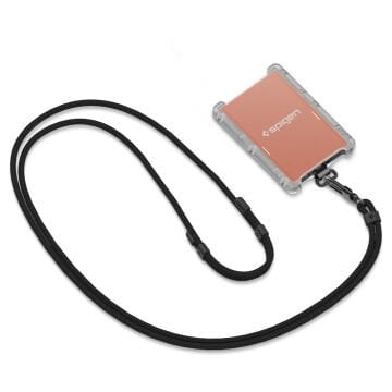 Spigen Cross Body Strap v2 (Boyun Askı Ipi) + Wrist Strap (El Askı Ipi) + ConTag (Tutucu Aparat) Set Telefon Aksesuarı (Tüm Cihazlarla Uyumlu)