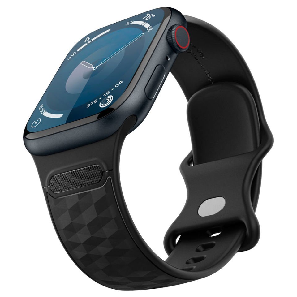 Spigen Caseology Apple Watch 49mm Ultra 2/1 - 46mm Seri 10 - 45mm Seri 9/8/7 - 44mm Seri SE2/SE/6/5/4 Kordon Kayış Band Parallax
