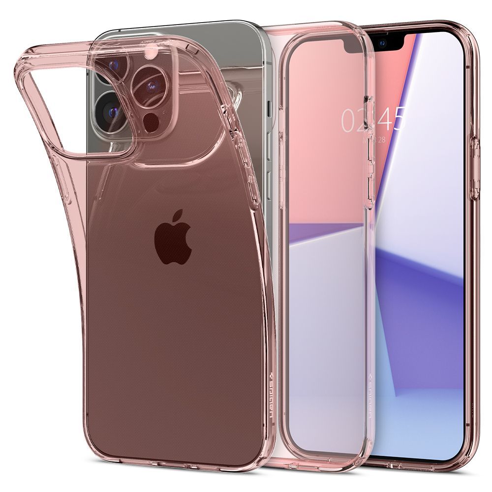 iPhone 13 Pro Kılıf, Spigen Crystal Flex Rose Crystal