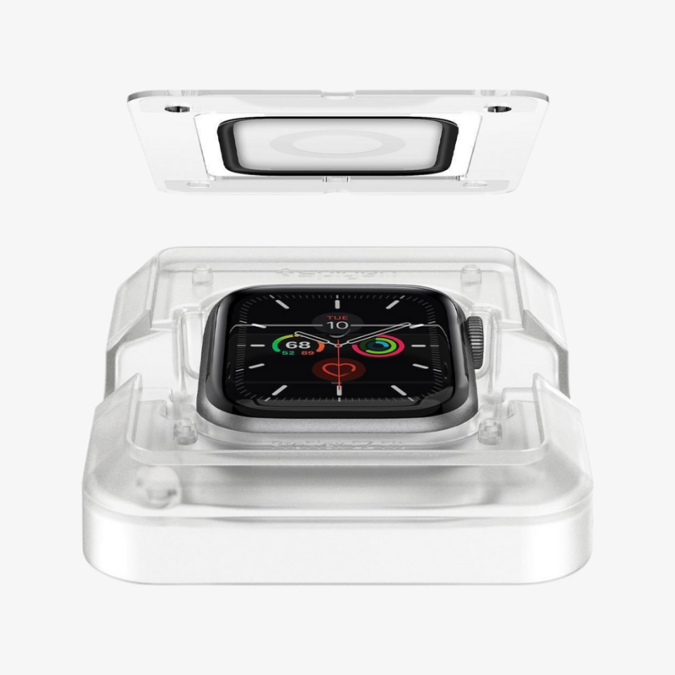 Spigen Apple Watch 44mm (Seri SE2/6/SE/5/4) Ekran Koruyucu Kolay Kurulum Pro Flex EZ Fit (2 Adet)