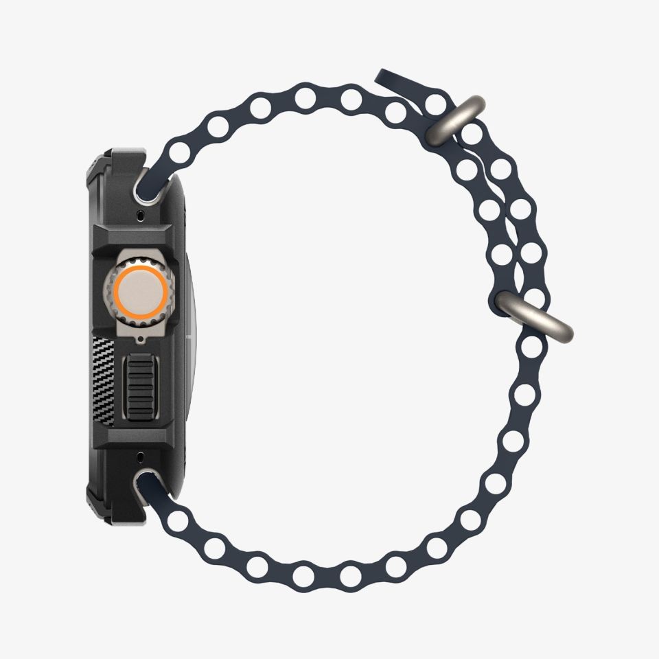 Apple Watch Ultra (49mm) ile Uyumlu Kılıf, Spigen Rugged Armor