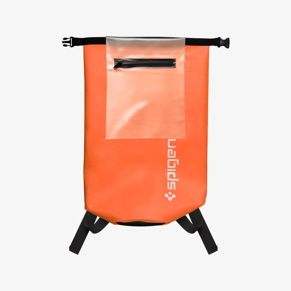 Spigen AquaShield Waterproof (Su Geçirmez) Çanta 30 Litre A631 Sunset Orange