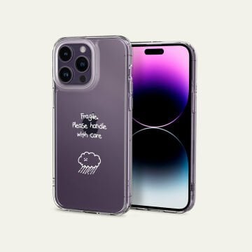 iPhone 14 Pro Kılıf, Ciel by Cyrill Cecile Feeling Forecast Crystal Mint