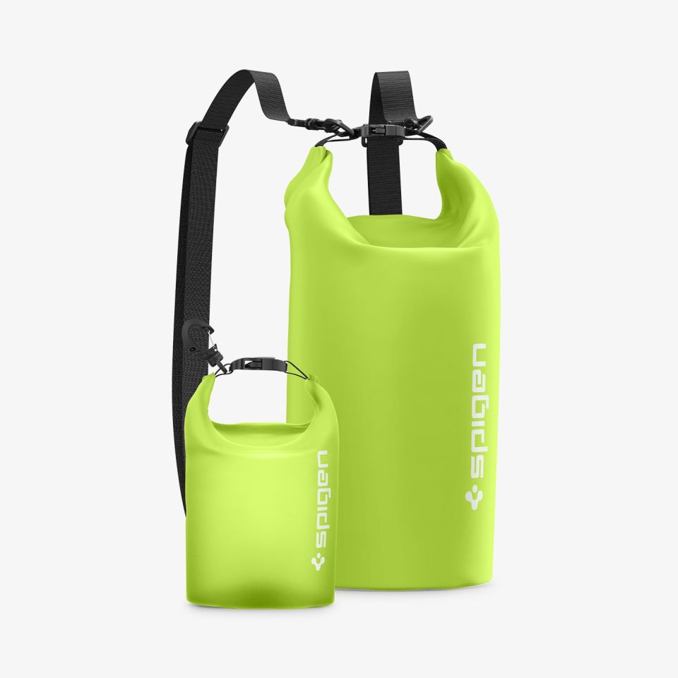 Spigen AquaShield Waterproof (Su Geçirmez) Çanta 20 + 2 Litre A630 Cactus Green