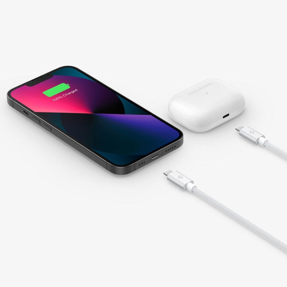 Spigen ArcWire™ Apple USB-C to Lightning DuraBend Hızlı Şarj ve Data Kablo PB2200