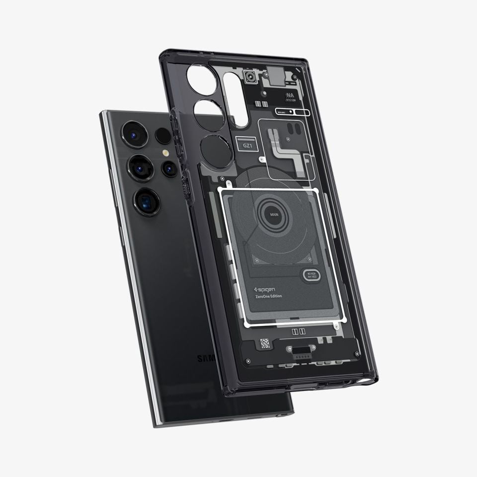 Galaxy S24 Ultra Kılıf, Spigen Ultra Hybrid Zero One Black