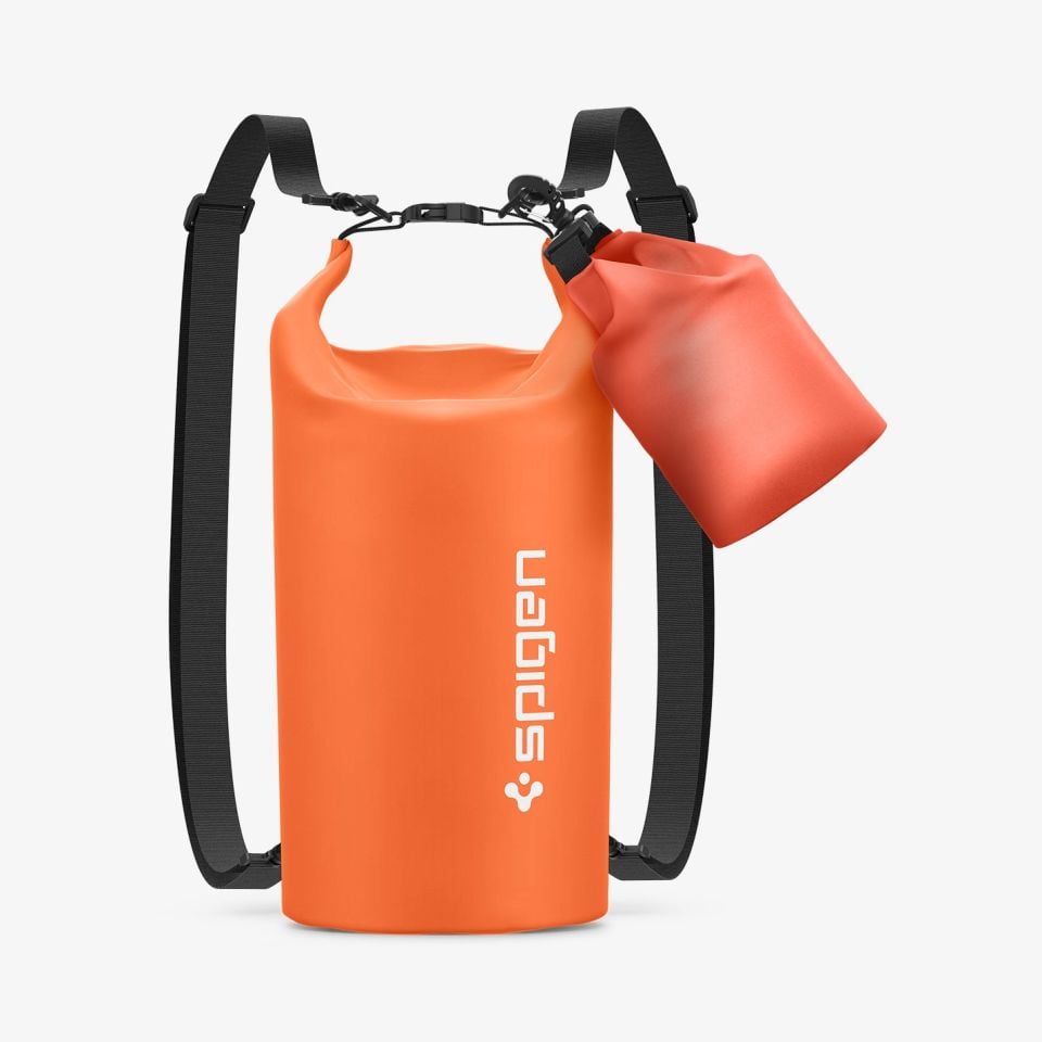 Spigen AquaShield Waterproof (Su Geçirmez) Çanta 20 + 2 Litre A630 Sunset Orange
