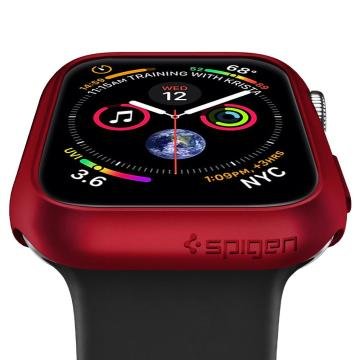 Spigen Apple Watch 44mm (Seri SE2/6/SE/5/4) Kılıf Thin Fit Red