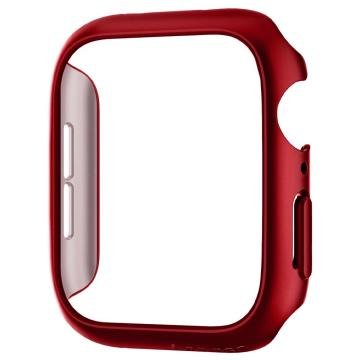 Spigen Apple Watch 44mm (Seri SE2/6/SE/5/4) Kılıf Thin Fit Red