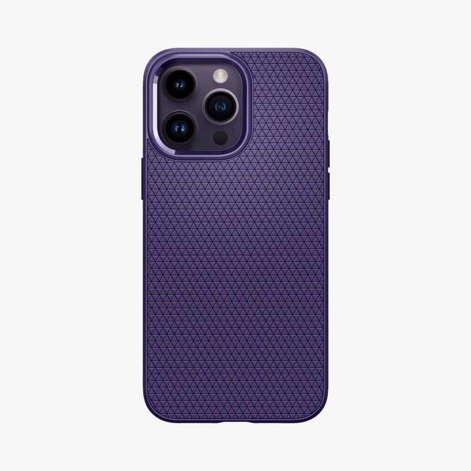 iPhone 14 Pro Kılıf, Spigen Liquid Air Deep Purple