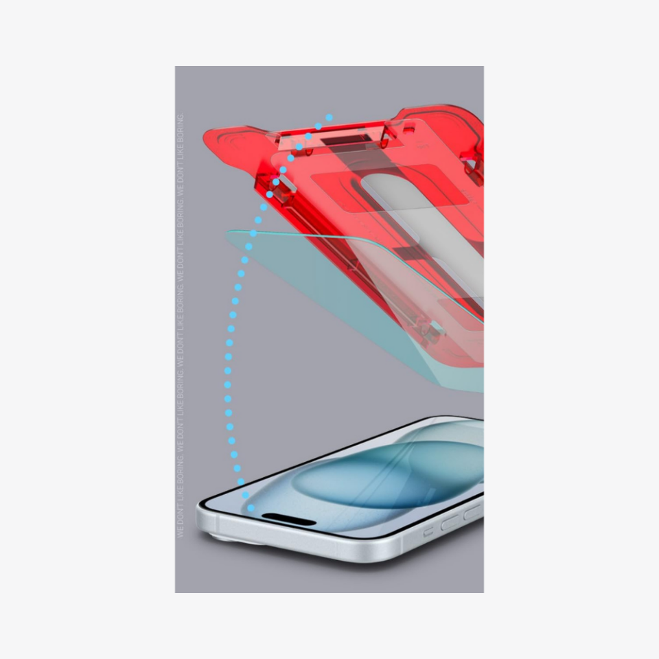 Spigen Caseology iPhone 15 Cam Ekran Koruyucu Kolay Kurulum Snap Fit (2 Adet)