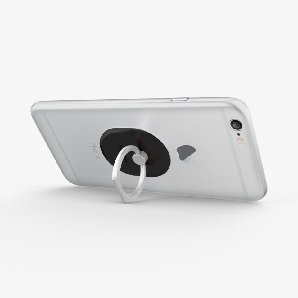 Spigen Telefon Halkası Style Ring Selfie Yüzük Black