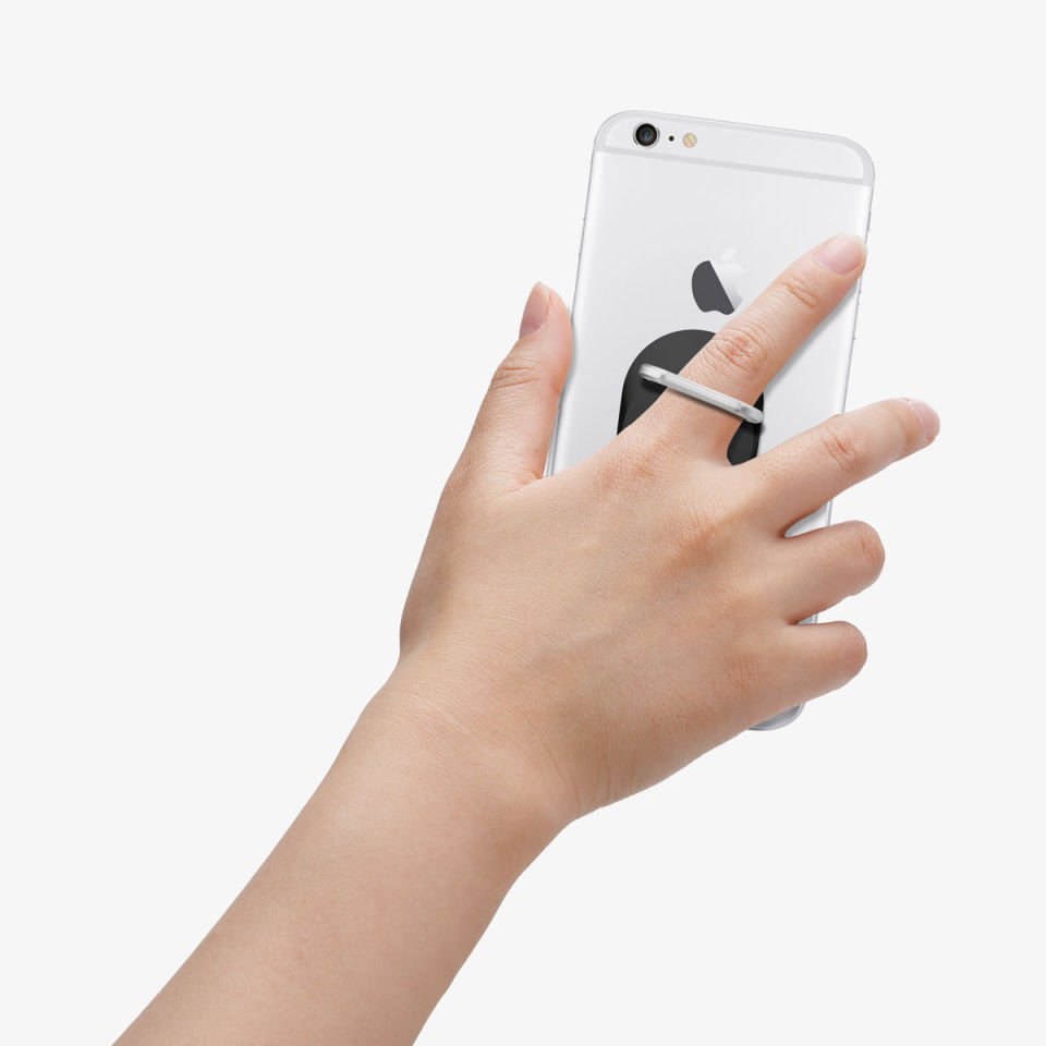 Spigen Telefon Halkası Style Ring Selfie Yüzük Black
