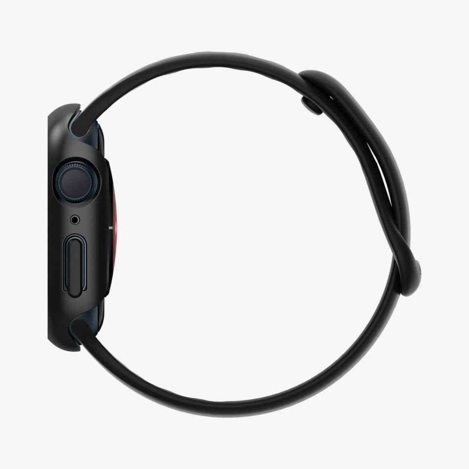 Spigen Apple Watch 41mm (Seri 9/8/7) ile uyumlu Kılıf Thin Fit Black