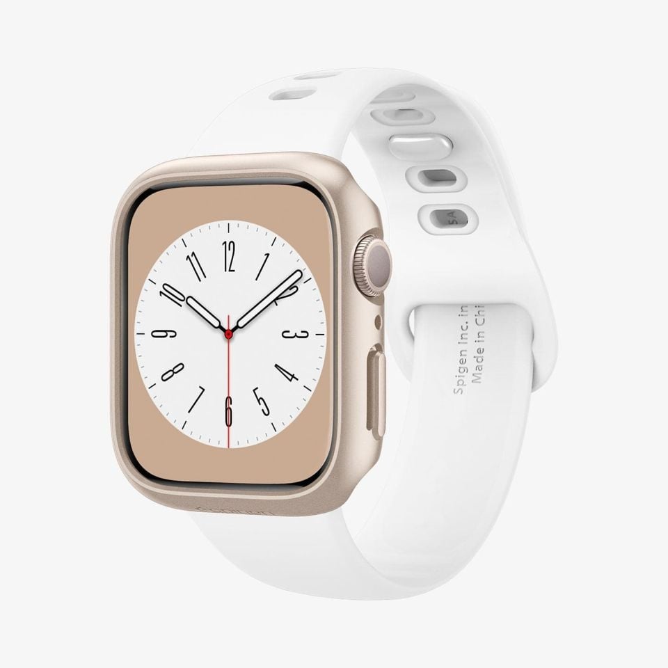 Spigen Apple Watch 41mm (Seri 9/8/7) Kılıf Thin Fit Starlight