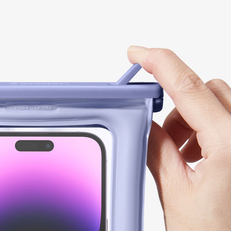 AquaShield Su Geçirmez Yüzen Kılıf, Spigen Waterproof Floating A610 Aqua Blue