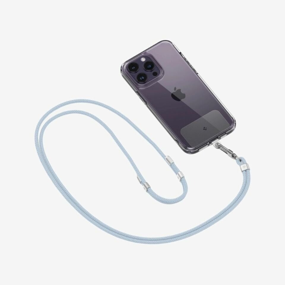 Spigen Cross Body Strap v2 Set Boyun Askı ipi + Wrist Strap El Askı ipi + ConTag Tutucu Aparat (Tüm Cihazlarla Uyumlu)