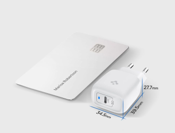 Spigen 20W GaN USB-C Güç Adaptörü - Hızlı Şarj Aleti (Isı Düşürücü ve Akım Korumalı) iPhone & Android & iPad Type-C