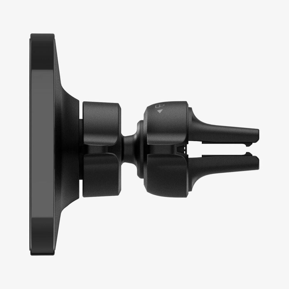 Spigen Mag Fit Araç Tutucu for MagSafe Şarj Aleti iPhone 15 / iPhone 14 / iPhone 13 / iPhone 12 Serisi ile Uyumlu (MagSafe Dahil Değildir) Black