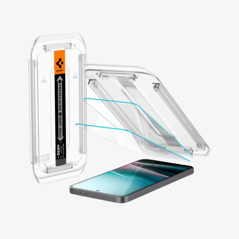 Spigen Galaxy A36 Cam Ekran Koruyucu Kolay Kurulum GLAS.tR EZ Fit Slim HD (2 Adet)