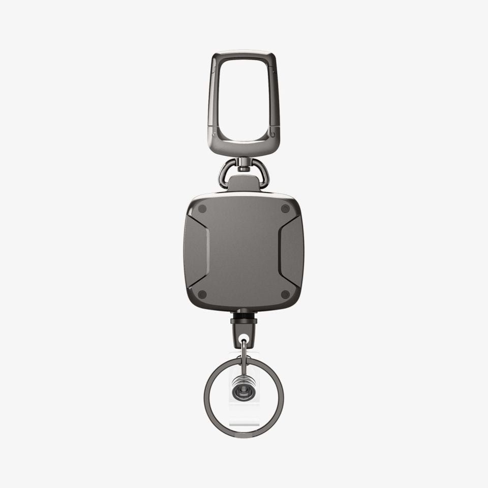 Anahtar Aksesuarı Makara Klipsi, Spigen Reel Clip Black
