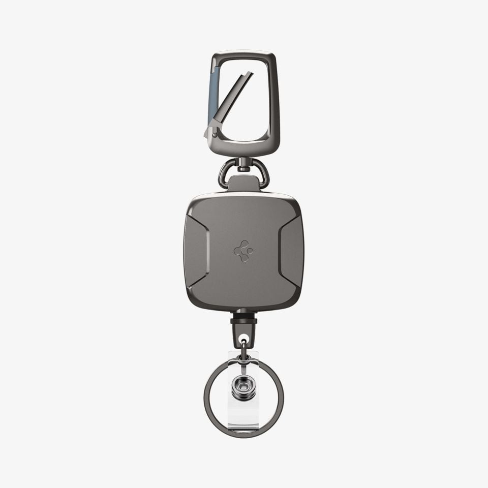 Anahtar Aksesuarı Makara Klipsi, Spigen Reel Clip Black