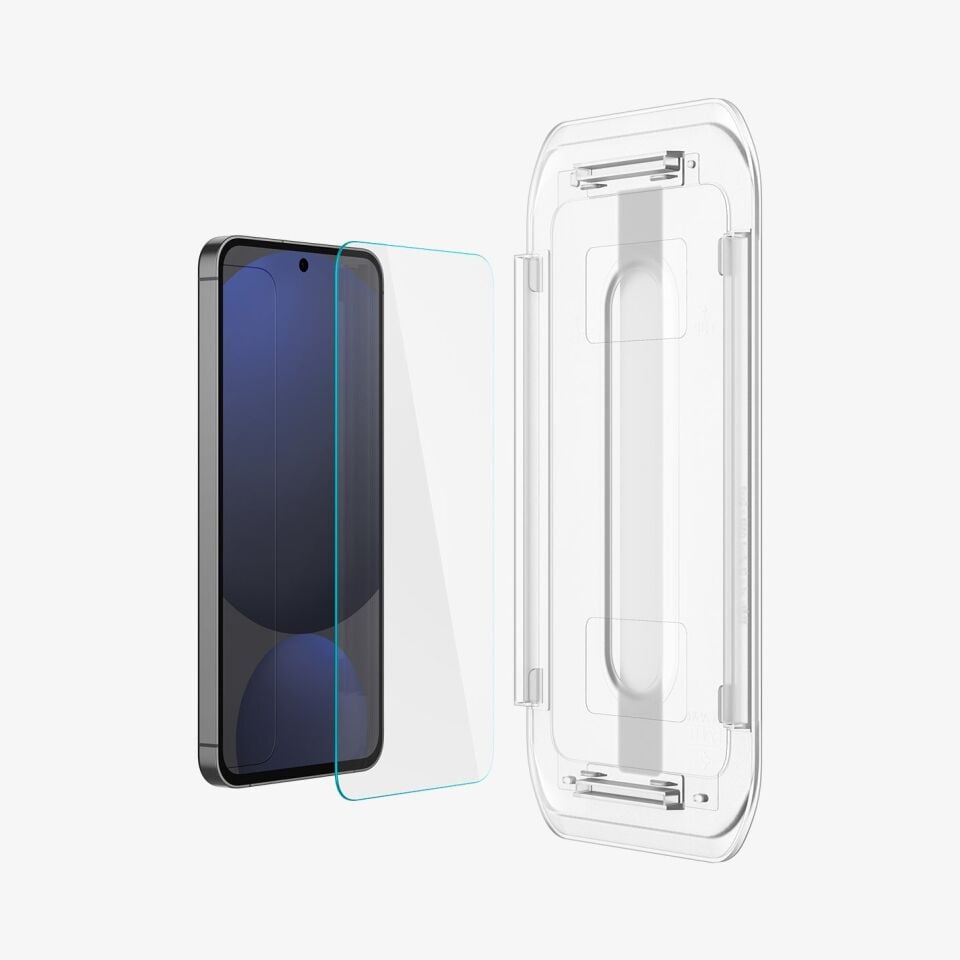 Spigen Galaxy S24 FE / Galaxy A56 Cam Ekran Koruyucu Kolay Kurulum GLAS.tR EZ Fit Slim HD (2 Adet)