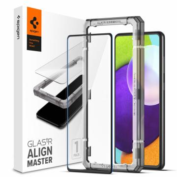 Galaxy A52 / A52s / A52 5G Cam Ekran Koruyucu Kolay Kurulum,  Spigen  AlignMaster Full Cover