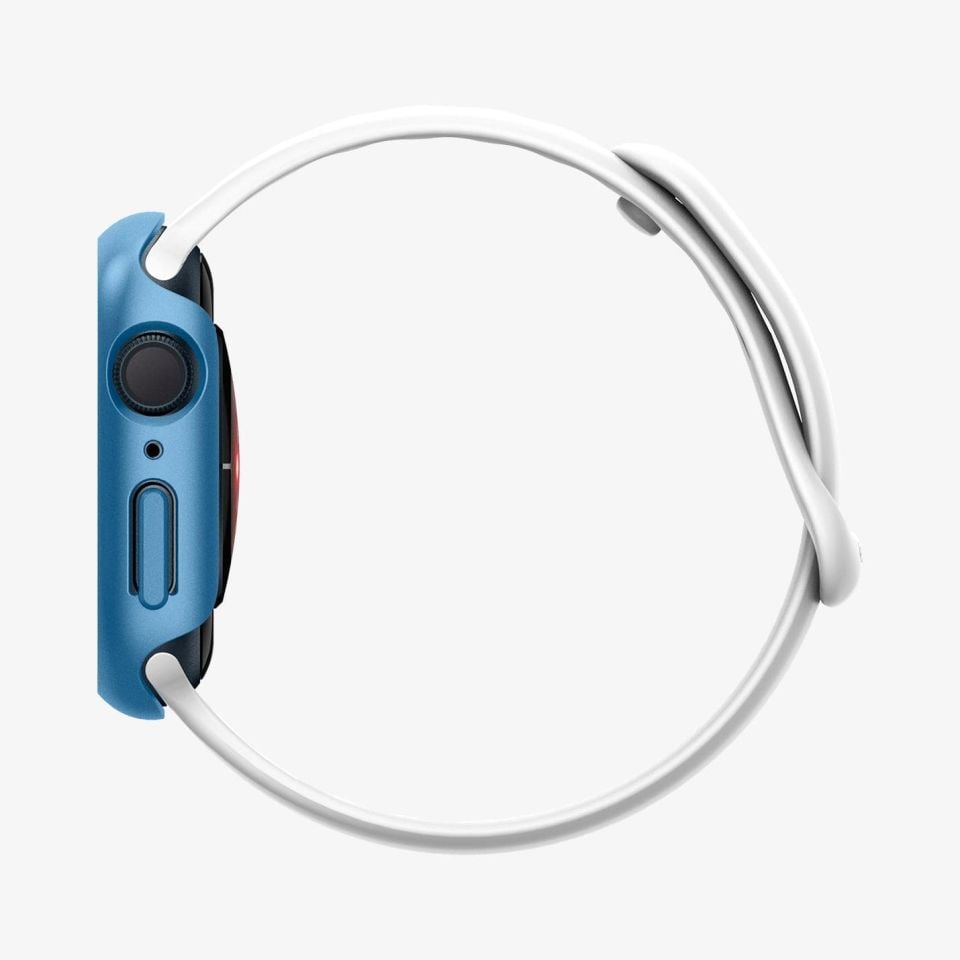 Spigen Apple Watch 45mm (Seri 9/8/7) Kılıf Thin Fit Blue