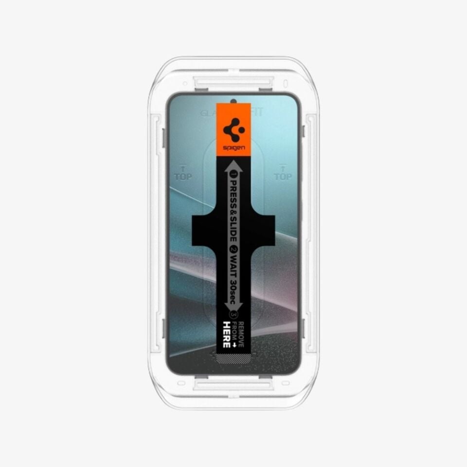 Spigen Galaxy S25 Plus / S24 Plus Hayalet Cam Ekran Koruyucu Kolay Kurulum Glas.tR EZ Fit Privacy HD (2 Adet)