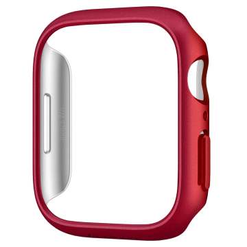 Spigen Apple Watch 45mm (Seri 9/8/7) ile uyumlu Kılıf Thin Fit Metallic Red