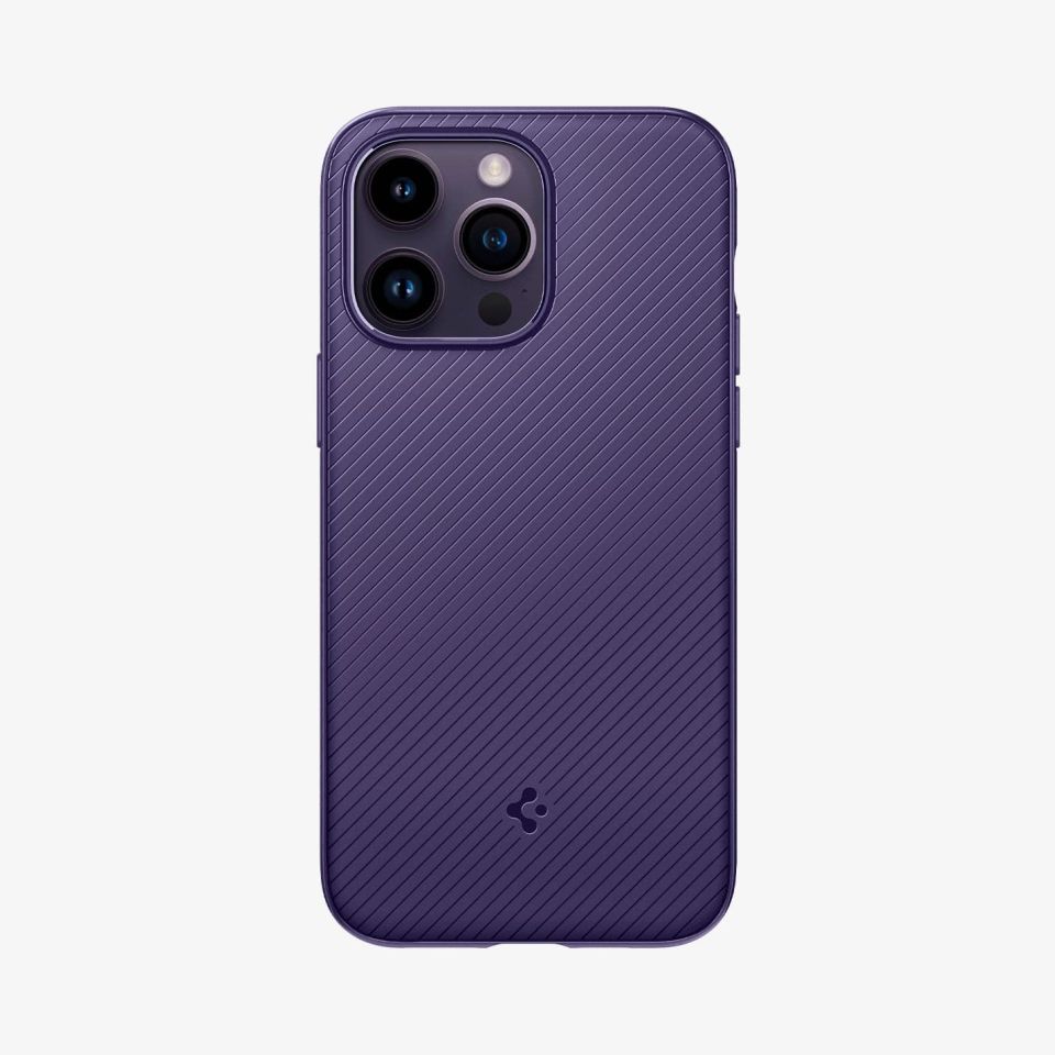 iPhone 14 Pro Kılıf, Spigen Mag Armor MagFit (MagSafe Uyumlu) Deep Purple