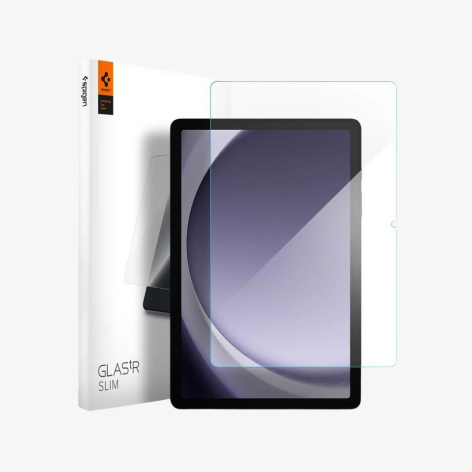Galaxy Tab A9 Plus Cam Ekran Koruyucu, Spigen Glas.tR Slim (1 Adet)