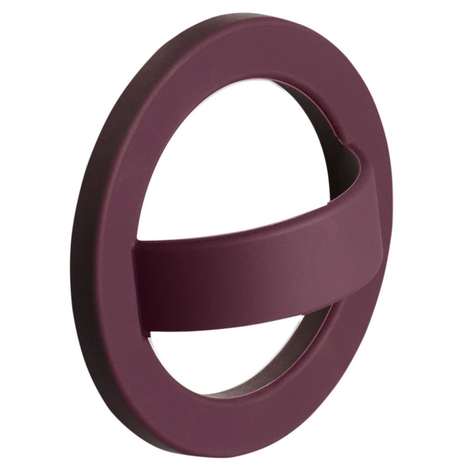 Nano Pop MagSafe Silikon Telefon Tutucu, Caseology Silicone Phone Holder for MagSafe Burgundy Bean