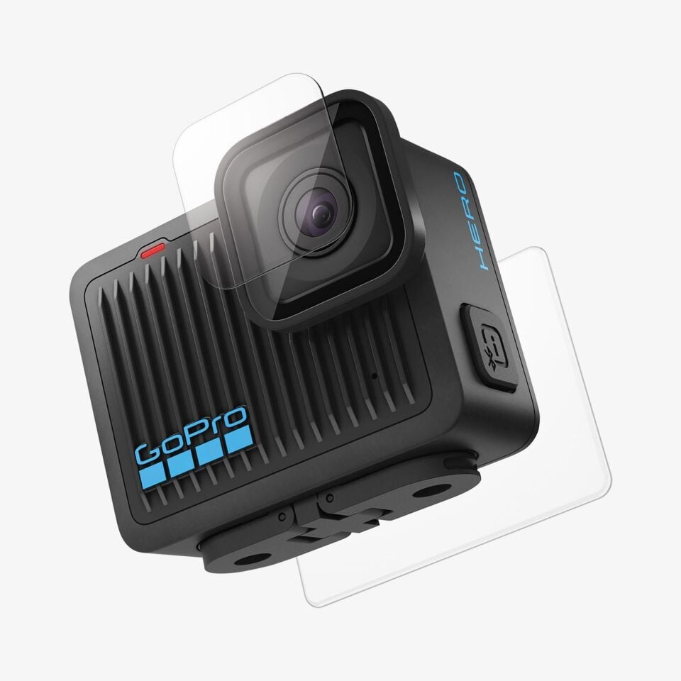 Spigen GoPro Hero 13 Ön Cam Ekran Koruyucu + Arka Cam Ekran Koruyucu + Kamera Lens Camı Koruyucu Glas.tR Slim Çoklu Paket (6 Adet)
