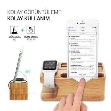 Spigen Apple Watch + iPhone Standı S370