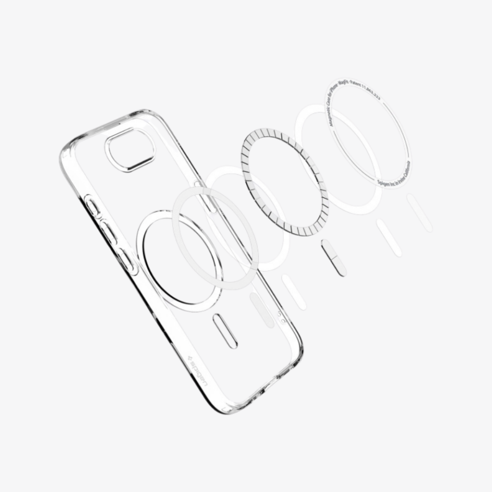 Spigen iPhone 16e Kılıf Crystal Flex MagFit MagSafe özellikli