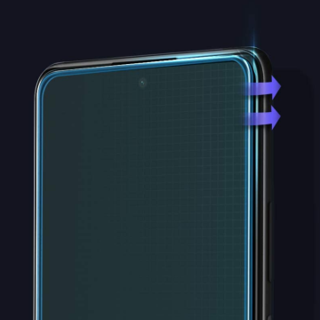 Xiaomi Redmi Note 10 Pro Cam Ekran Koruyucu, Spigen GLAS.tR Tam Kaplayan Full Cover Black