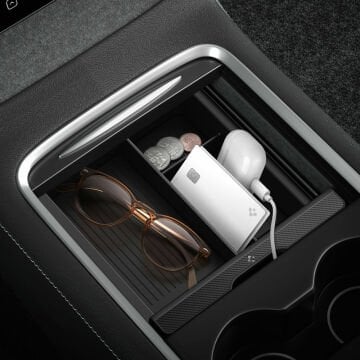Spigen Tesla Model Y (2024-2023) & Model 3 (2023) Orta Konsol Düzenleyici T0220 Black