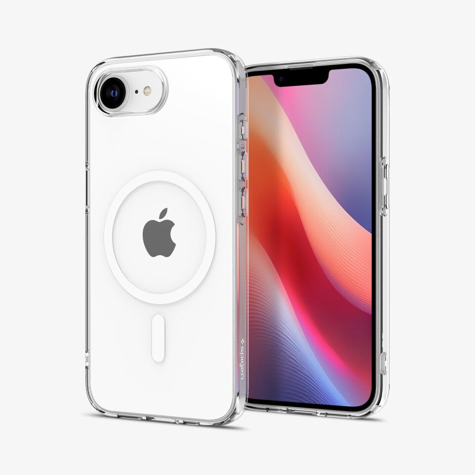 Spigen Apple iPhone 17e / 16e ile Uyumlu ince MagSafe Kılıf Liquid Crystal Sararmaya Dayanıklı DuraClear™ Hava Kanalı Teknolojisi™ Askeri Sınıf Koruma MagFit Şeffaf Kapak
