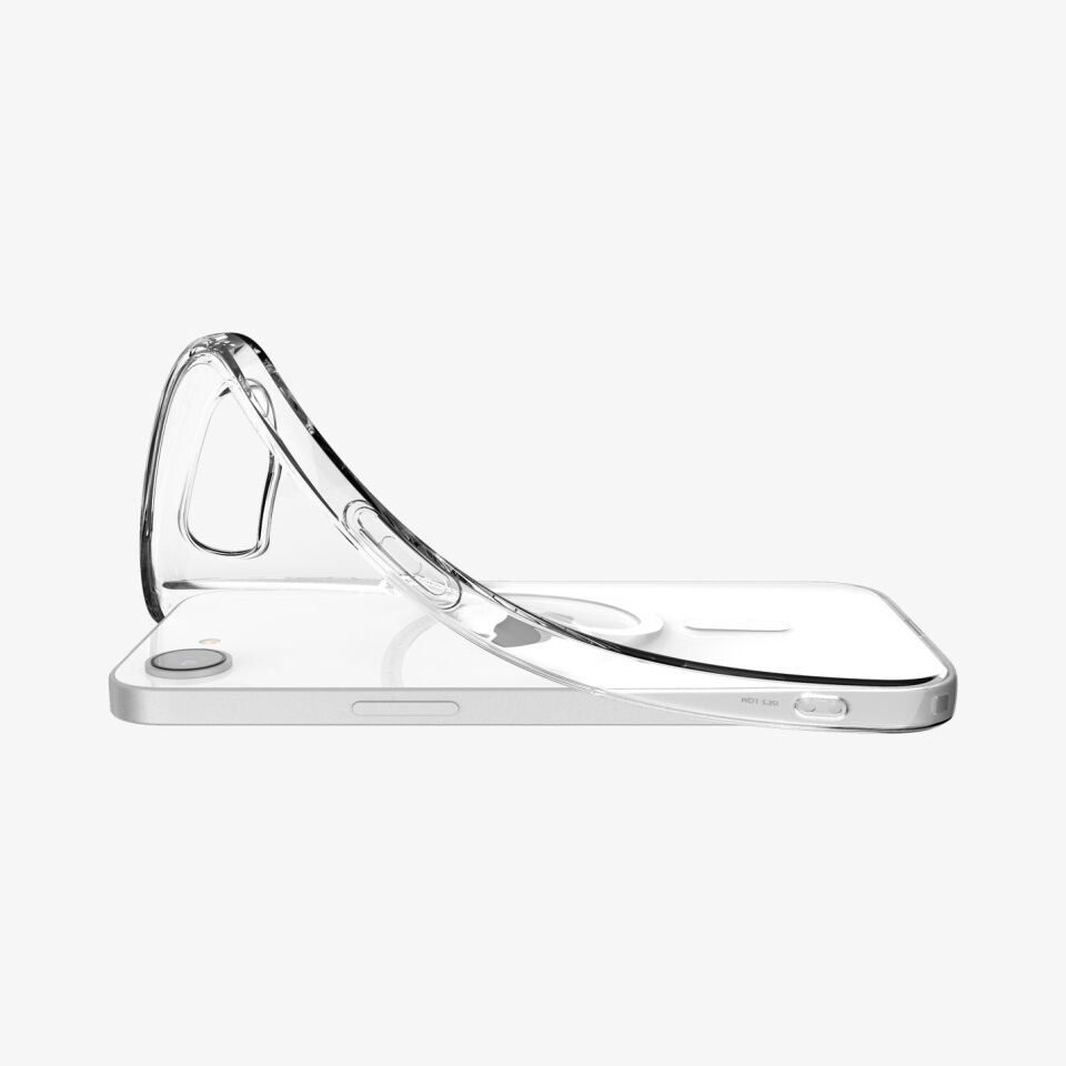 Spigen Apple iPhone 17e / 16e ile Uyumlu ince MagSafe Kılıf Liquid Crystal Sararmaya Dayanıklı DuraClear™ Hava Kanalı Teknolojisi™ Askeri Sınıf Koruma MagFit Şeffaf Kapak