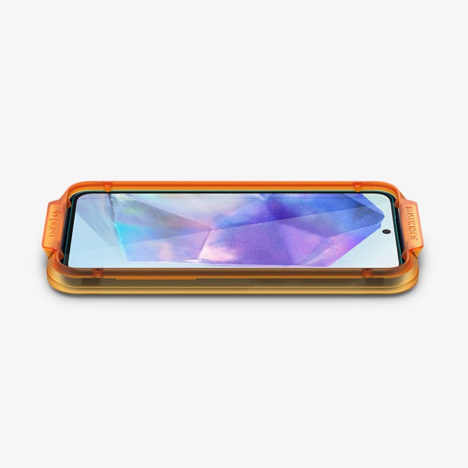 Samsung Galaxy A55 5G Ekran Koruyucu, Spigen Glas.tR AlignMaster 2 adet