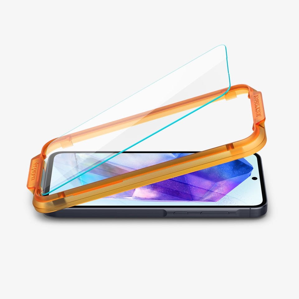 Samsung Galaxy A55 5G Ekran Koruyucu, Spigen Glas.tR AlignMaster 2 adet