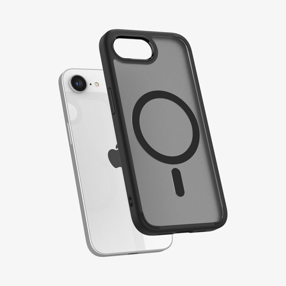 Spigen Apple iPhone 17e / 16e ile Uyumlu ince MagSafe Kılıf Ultra Hybrid Sararmaya Dayanıklı DuraClear™ Hava Kanalı Teknolojisi™ Askeri Sınıf Koruma MagFit Tasarım Kapak