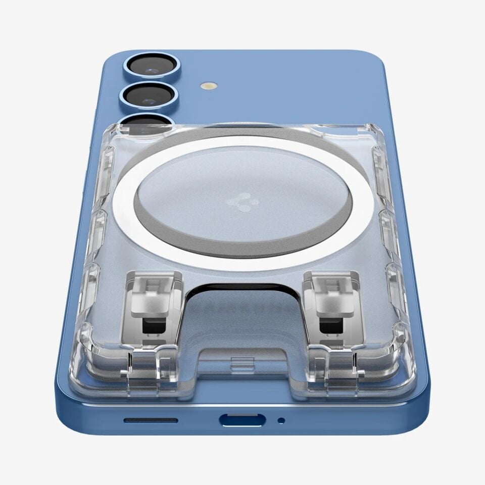 Spigen iPhone ve Samsung MagFit+ Kılıflar ile Uyumlu 3 Kartlı Manyetik Cüzdan Ultra Hybrid