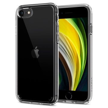 iPhone SE 2022 / 2020 / iPhone 8 / iPhone 7 Uyumlu Kılıf, Spigen Crystal Hybrid